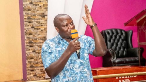 Lawyer Willis Otieno speaks during a past event. PHOTO/https://www.facebook.com/Otienowill