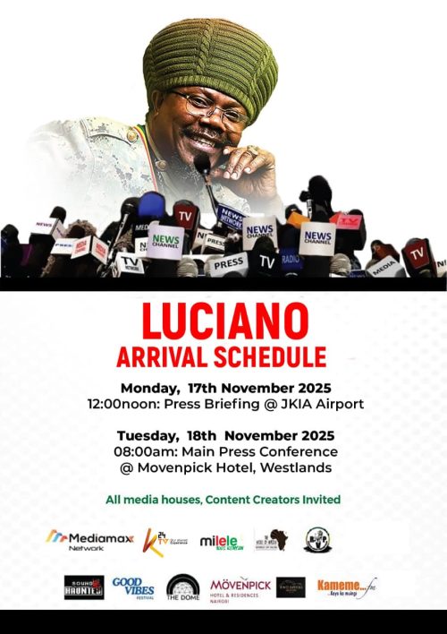 Luciano's scheduled media engagement program. PHOTO/MNL