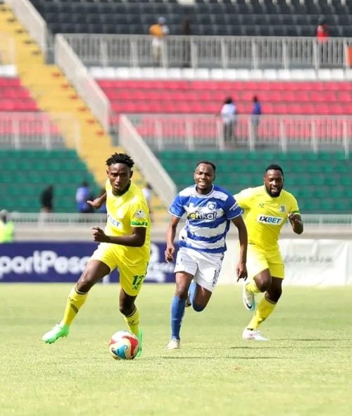A league action between AFC Leopards and Mathare United at Nyayo Stadium on Sunday, November 2, 2025. PHOTO/Mathare United