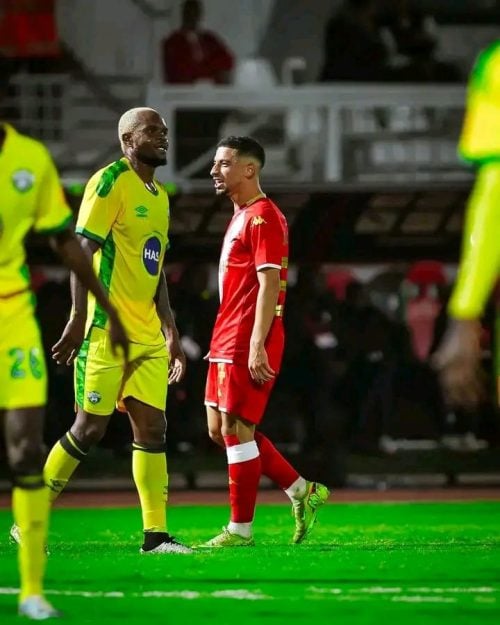 CAF Confederation Cup action between Wydad Casablanca and Nairobi United on Sunday, November 23, 2025. PHOTO/Belvine Omondi
