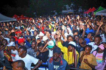 ODM leaders gracing the Technical University of Mombasa(TUM) cultural evening on Friday, November 14, 2025, PHOTO/@gladyswanga/X