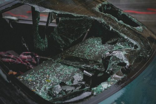 Image illustration of a car involved in accident. PHOTO/PEXELS