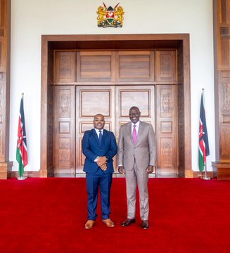 President William Ruto after met World Bank Africa Executive Director of Africa Group One, Zarau Kibwe, at State House, Nairobi, on Tuesday, November 18, 2025. PHOTO/@WilliamsRuto/X