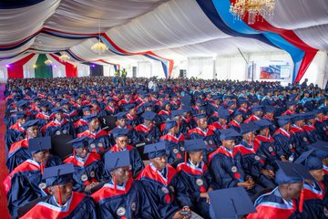 The 3rd Graduation Ceremony, National Defence University - Kenya, Nakuru County on Friday, November 21, 2025. PHOTO/@WilliamsRuto/X