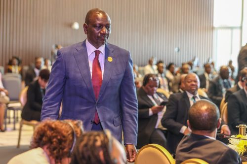 President William Ruto during Angola AU reforms meeting on Tuesday, November 26, 2025. PHOTO/https://www.facebook.com/williamsamoei