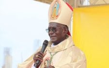 Uhuru pays touching tribute to Bishop Philip Sulumeti