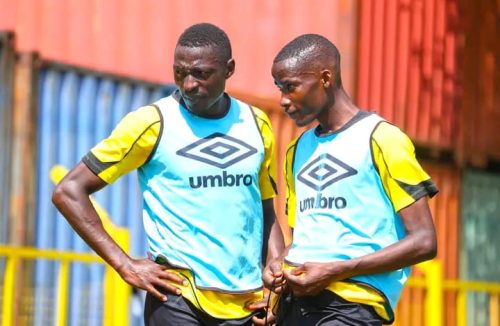 Tusker FC players in training ahead of Gor Mahia meeting on Saturday, November 22, 2025. PHOTO/Tusker FC