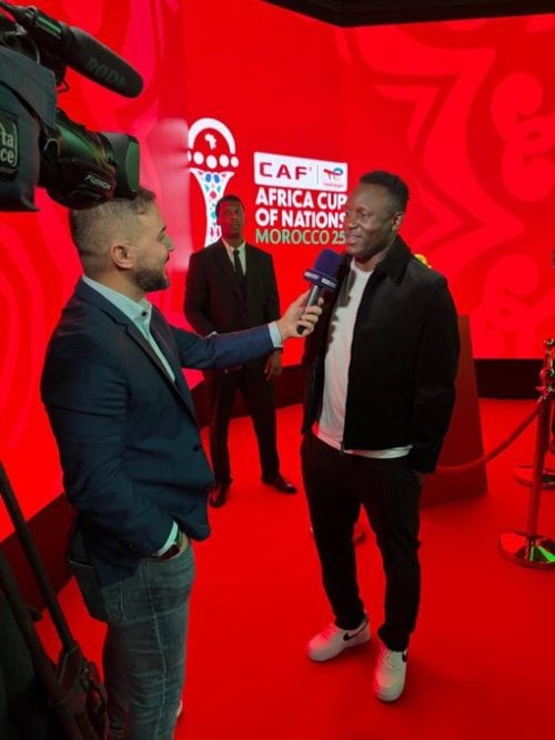 Victor Wanyama joined CAF legends at the London AFCON 2025 trophy tour on Friday, November 28, 2025. PHOTO/@VictorWanyama/X