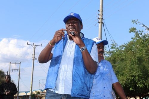 DAP-K Party Leader Eugene Wamalwa speaks in Embu. PHOTO/https://www.facebook.com/kalonzomusyoka