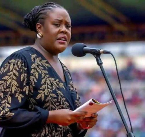 EALA MP Winnie Odinga during a past event: PHOTO/@pksalasya/X