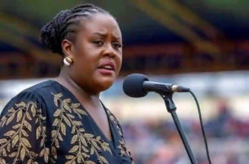 EALA MP Winnie Odinga during a past event: PHOTO/@pksalasya/X