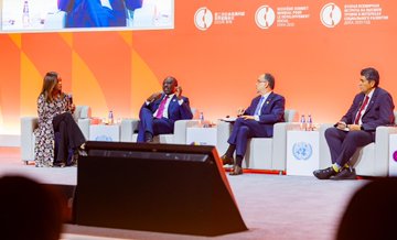 President William Ruto attended an Education Forum on the sidelines of the Second World Summit for Social Development, in Doha, Qatar, on Tuesday, November 4, 2025. PHOTO/@WilliamsRuto