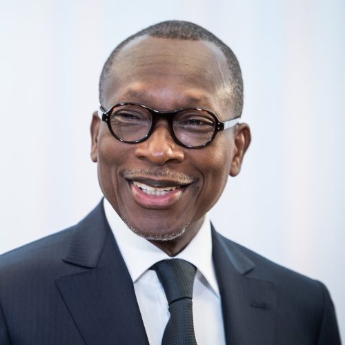 Benin President Patrice Talon addresses the media during a past event. PHOTO/https://www.facebook.com/PatriceTalon.PR