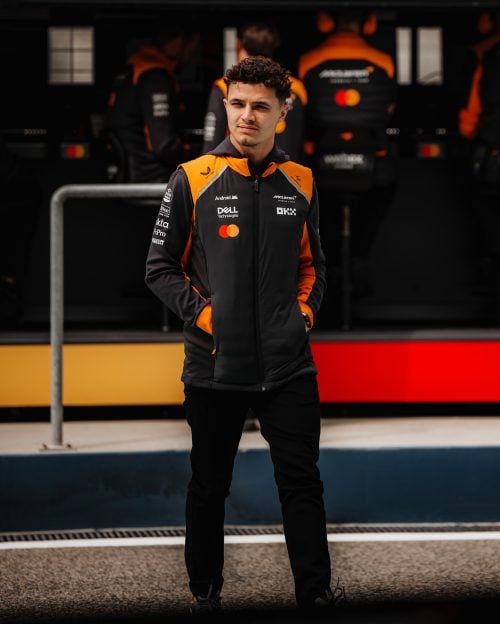 Lando Norris, during a past event. PHOTO/https://www.facebook.com/landonorris1/photos
