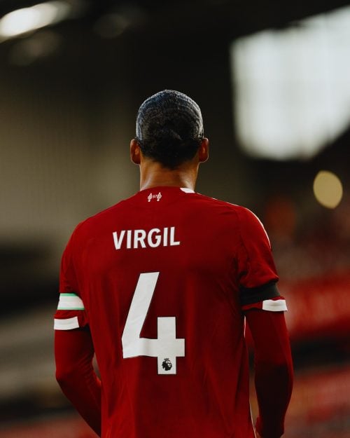 Liverpool player Virgil van Dijk during a past match. PHOTO/ https://www.facebook.com/virgilvandijk0000