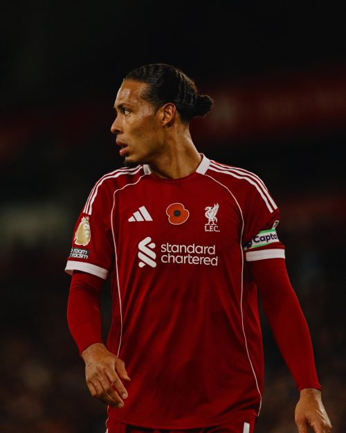 Liverpool player Virgil van Dijk during a past match. PHOTO/ https://www.facebook.com/virgilvandijk0000