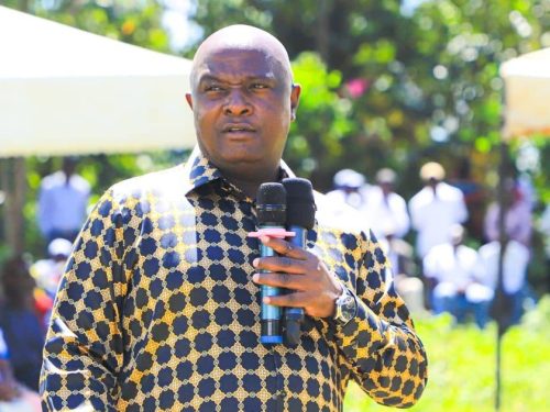 Osotsi during a past event. PHOTO/https://www.facebook.com/Senator Godfrey Osotsi