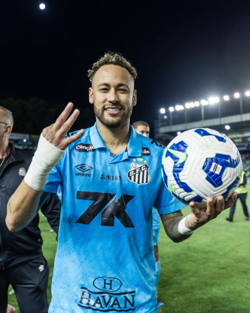 Football star Neymar Jr during a past event. PHOTO/https://www.facebook.com/neymarjr