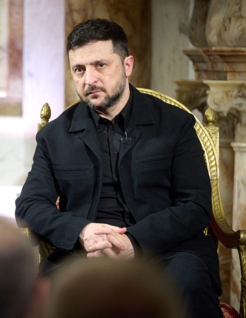 Ukraine President during a past event. PHOTO/https://www.facebook.com/zelenskyy.official/photos