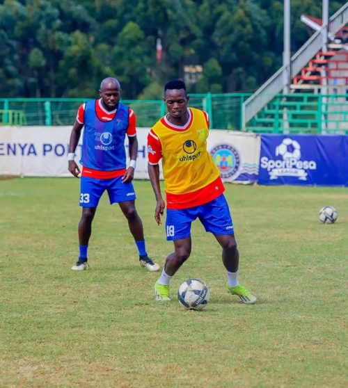 Bandari FC players in training sessions. PHOTO/Bandari FC