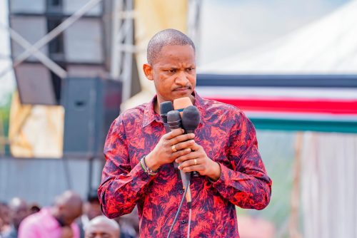 Embakassi East MP Babu Owino poses for a photo: PHOTO/facebook.com/babuowinongili