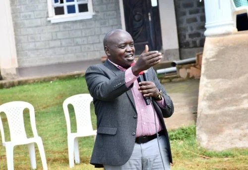 Nandi Senator Samson Cherargei during a past event: PHOTO/@scherargei/X