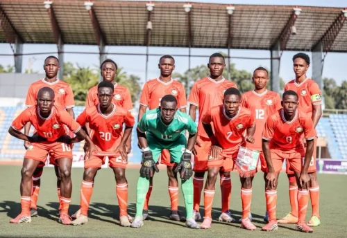 Kenya’s U17 team. PHOTO/@husseinmoha/X
