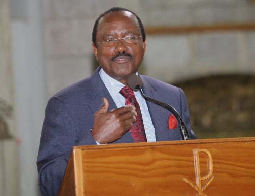 Kalonzo Musyoka at the Consolata Shrine in Westlands, Nairobi, on December 3, 2025. PHOTO/@skmusyoka/X