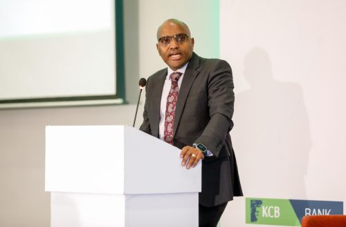 KCB Group CEO Paul Russo during a past event. PHOTO/@KCBInKenya/X