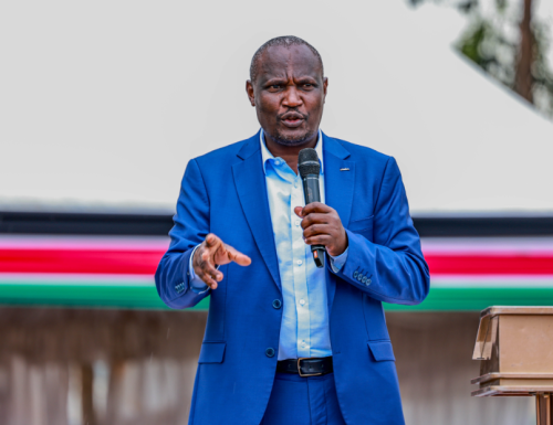 National Treasury CS John Mbadi at a past address. PHOTO/@JohnMbadiN/X