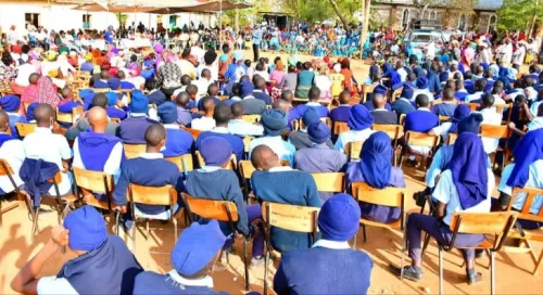 Learners in school. PHOTO/Linah Musangi