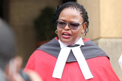 Chief Justice Martha Koome at a past function. PHOTO/@CJMarthaKoome/X