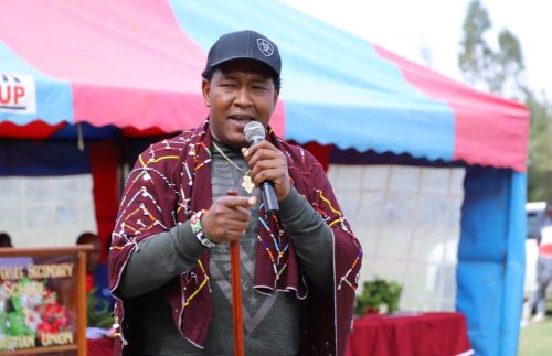 Narok Senator Ledama Olekina during a past event: PHOTO/@ledamalekina/X