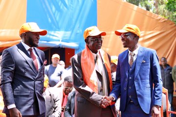 ODM MPs elect at Chungwa House on Tuesday, December 2, 2025. PHOTO/@A_S_Nassir/X