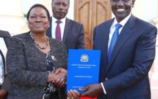 Ruto gives Uhuru's sister Kristina Kenyatta a top national award