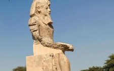 Egypt unveils restored colossal statues of pharaoh in Luxor