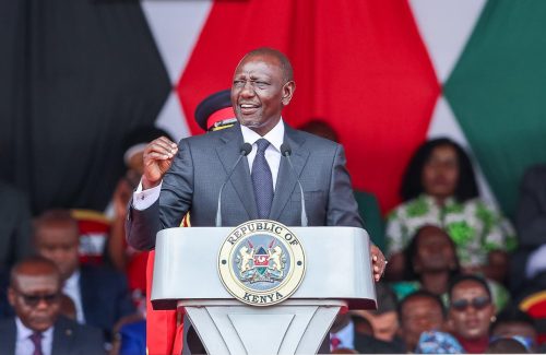 President William Ruto during the past event: PHOTO/facebook.com/williamsamoei