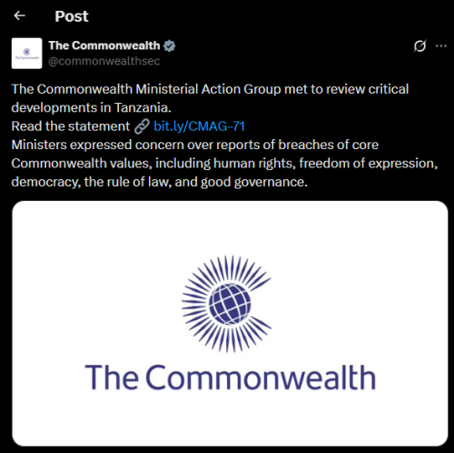 A post shared by the Commonwealth. PHOTO/Screengrab by PD Digital from @@commonwealthsec