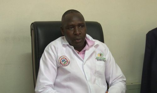 Bomet County Executive Committee Member (CECM) for Agriculture, Hon. CPA Benard Cheruiyot, speaking to the journalist on Wednesday December 10, 2025. PHOTO/Emmanuel Rono