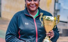 Harambee Starlets coach Beldine Odemba receives a state award