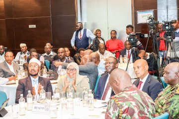 IEBC November 27 by-election review forum on Monday, December 8, 2025. PHOTO/@IEBCKenya/X