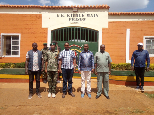 Saboti MP Caleb Amisi during a visit to Kitale Annex, Women's Prison, and Main Prison on Thursday, December 25, 2025. PHOTO/@Honcalebamisi/X