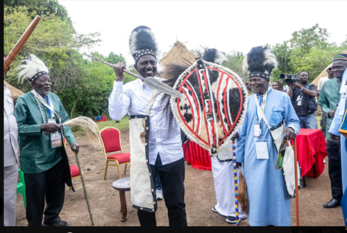 President William Ruto during the 5th Piny Luo Festival on Wednesday, December 17, 2025. PHOTO/Screengrab by People Daily Digital/@WilliamsRuto/X