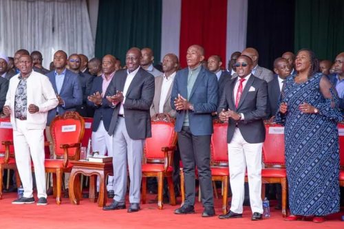 President William Ruto at AIPCA on Sunday, December 14, 2025, in Kiambu. PHOTO/@WilliamsRuto/X