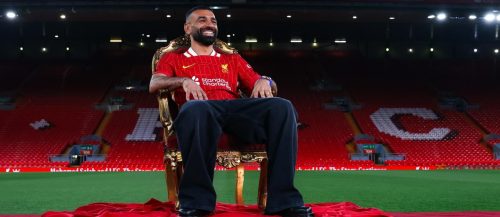 Liverpool star Mohamed Salah during a past event. PHOTO/https://www.facebook.com/momosalah