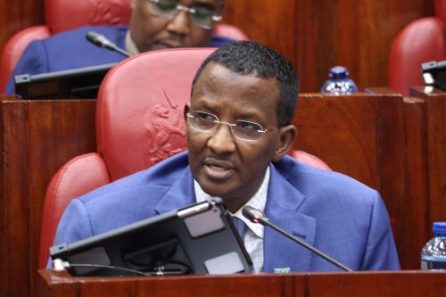 IPOA Chairperson Isaack Hassan during a past function. PHOTO/https://www.facebook.com/ParliamentKE