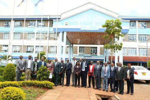 The hospital, located in Othaya. PHOTO/https://www.facebook.com/Mwai Kibaki Teaching and Referral Hospital