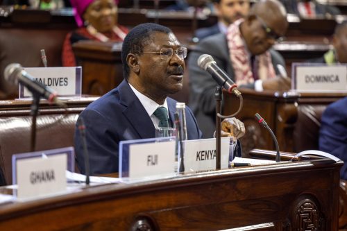 Moses Wetang’ula. PHOTO/https://www.facebook.com/Speaker Moses Masika Wetang'ula, E.G.H,MP