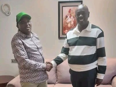 George Koimburi and Gachagua during a past event. PHOTO/https://www.facebook.com/Bancy Muthoni