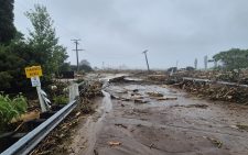 New Zealand storms: people missing after landslide hits campsite